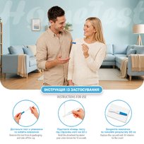 Ovulation diagnostic test, 2 midstream tests