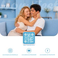 Test for ovulation diagnosis, 5 test strips + 1 test strip for pregnancy diagnosis
